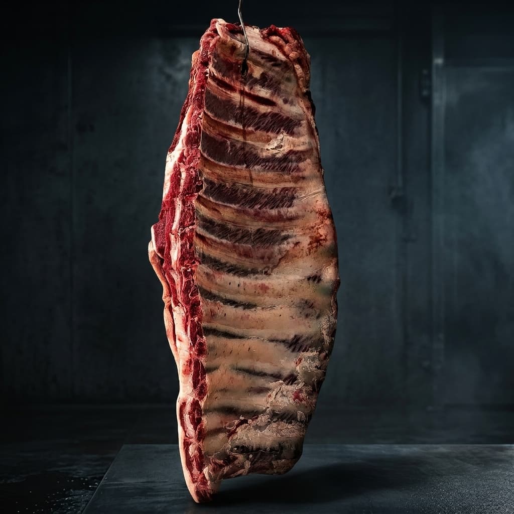 Asado de tira de novillito